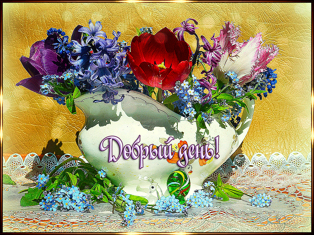 Gif открытка добрый день!