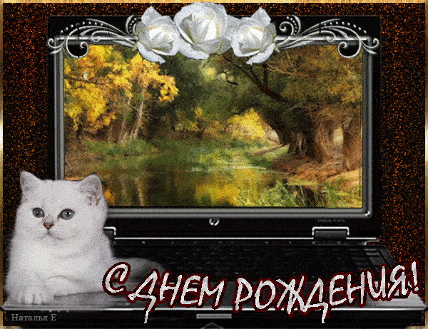 Гифка с днём рождения для мужчины