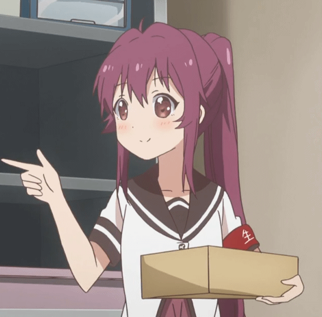 Анимированные картинки аниме тян