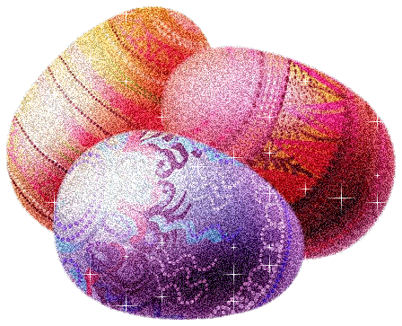 Гифки Пасхальные яйца