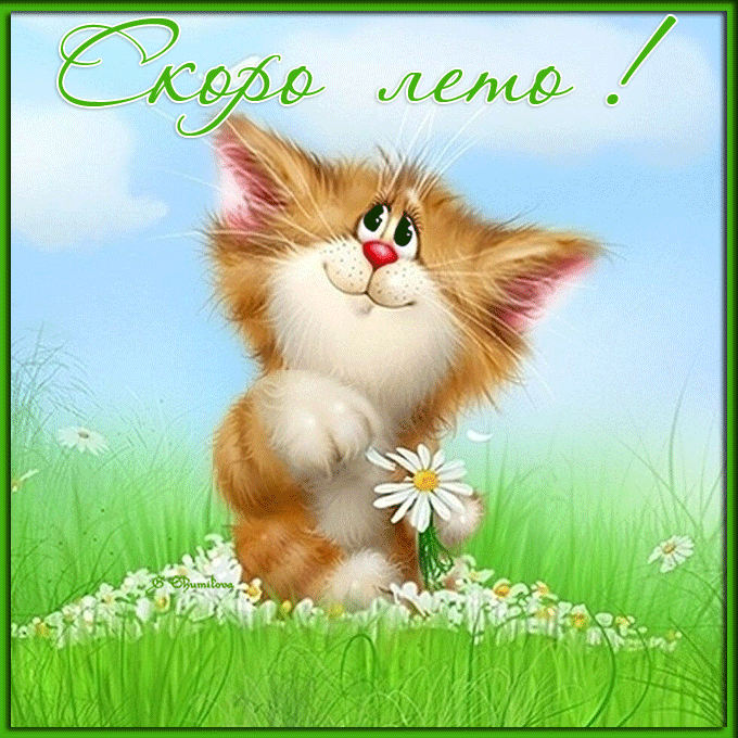 Гифка Скоро Лето
