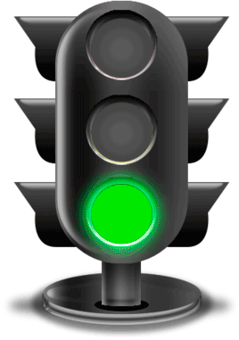 Новая гифка светофор на прозрачном фоне.