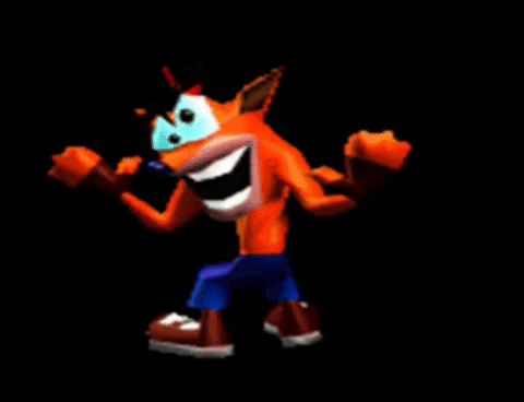 Анимация Crash Bandicoot Dance, Крэш бандикут танец Анимация Crash Bandicoot Dance, Крэш бандикут танец