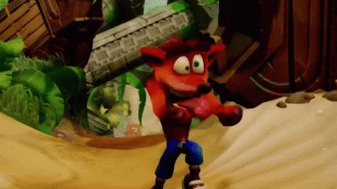 Crash Bandicoot GIF картинка на аватарку в дискорд Crash Bandicoot GIF картинка на аватарку в дискорд