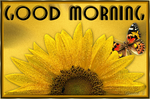 Мерцающая картинка Good morning, Утро доброе настало, хватит спать под одеялом! Открывай скорей глаза! Новый день, встречать пора!
