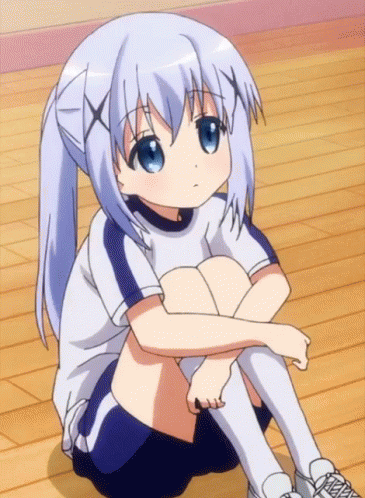 Anime Kafuu Chino GIF для ДС Anime Kafuu Chino GIF для ДС