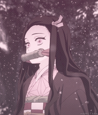 Gifs Незуко Камадо анимированные аватарки для Дискорд.