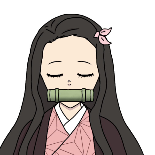 Незуко зарисоква, Незуко гиф для аватарки в Дискорде