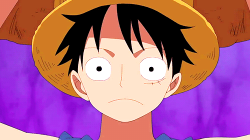 Gif картинка One Piece аниме