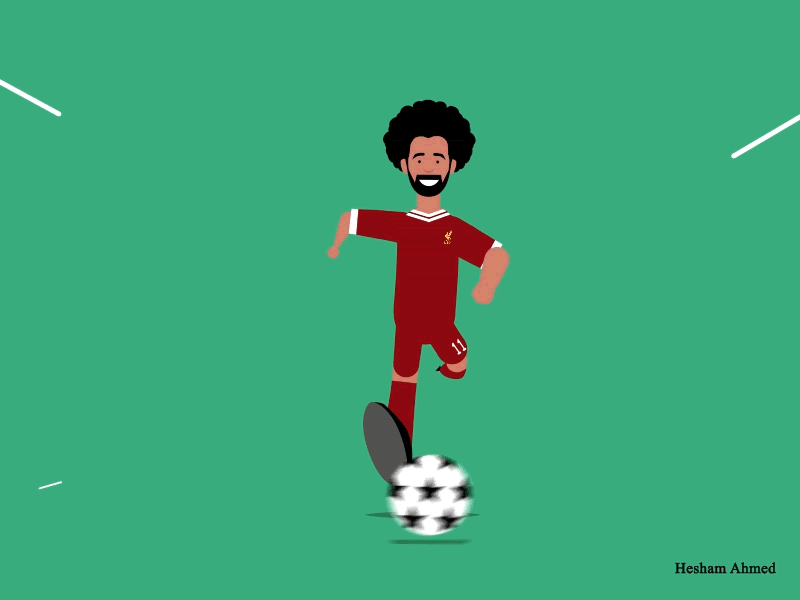 Salah Animation Gif premier league. Гифка футбол Salah Animation Gif premier league. Гифка футбол