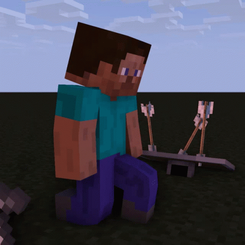 Minecraft Respect GIF