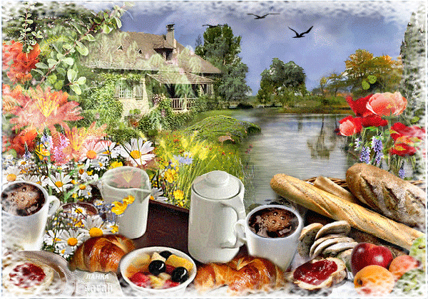 Доброго летнего утра в деревне гифы Доброго летнего утра в деревне гифы