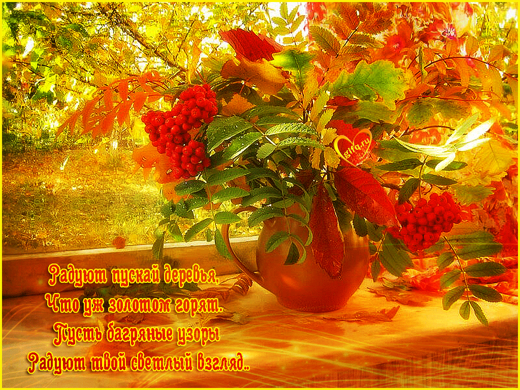 Красивые осенние букеты с пожеланиями Красивые осенние букеты с пожеланиями