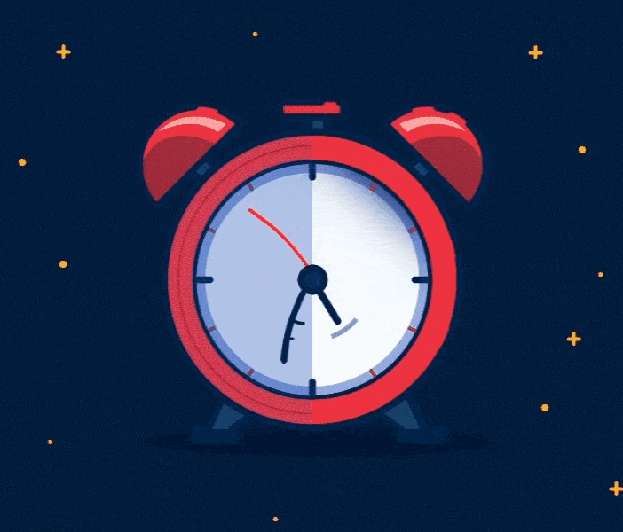 Классная векторная gif анимация с будильником и пожеланием доброго утра! Классная векторная gif анимация с будильником и пожеланием доброго утра!