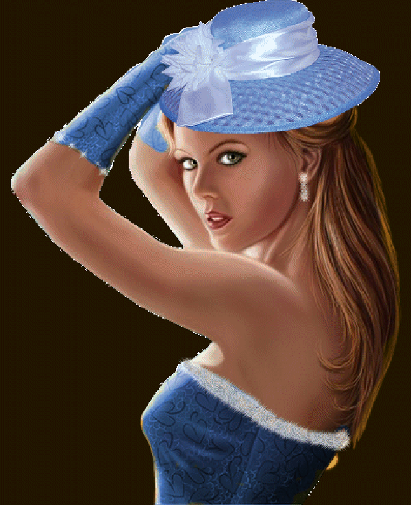 Красавица гифка. Анимированная девушка Красавица гифка. Анимированная девушка