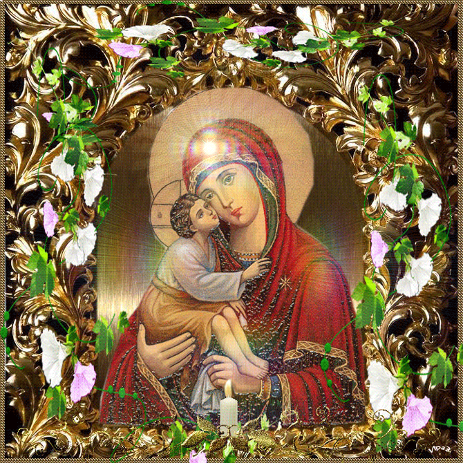 Владимирская икона Божией матери гиф, Почаевская икона Божией матери гиф Владимирская икона Божией матери гиф, Почаевская икона Божией матери гиф