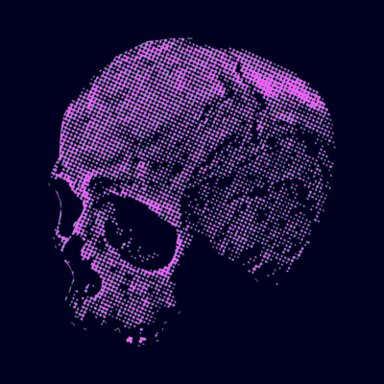 Анимированная картинка с черепом для discord