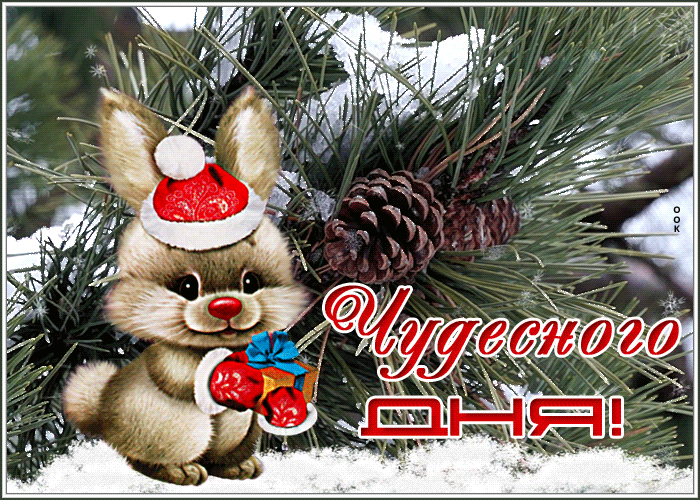 Милая открытка хорошего зимнего дня Милая открытка хорошего зимнего дня