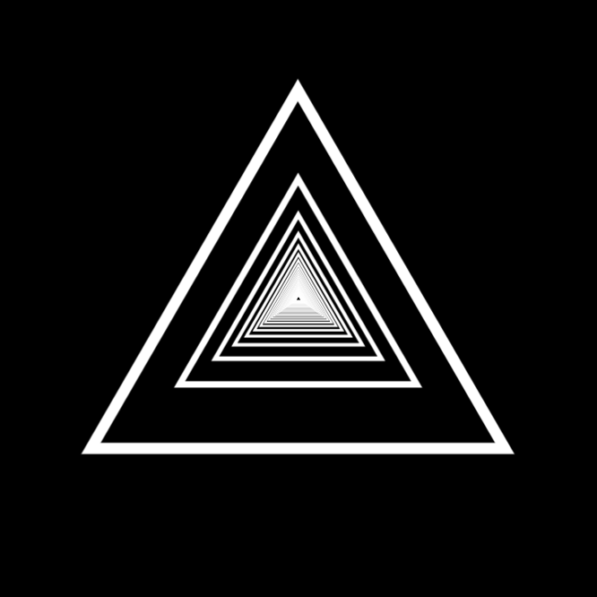 Гифка бесконечный треугольник Гифка бесконечный треугольник