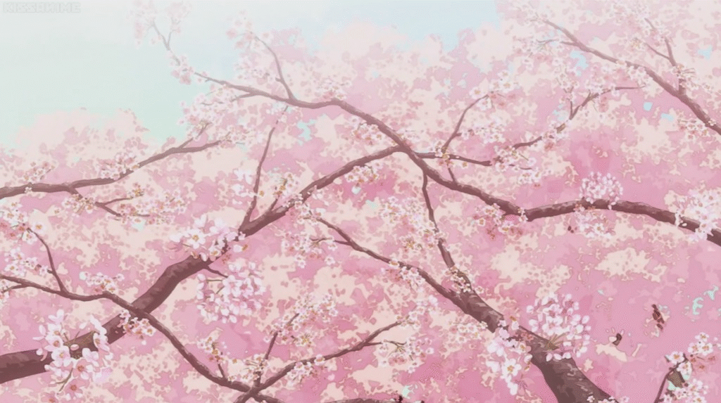 Cherry Blossom Tree Gif.