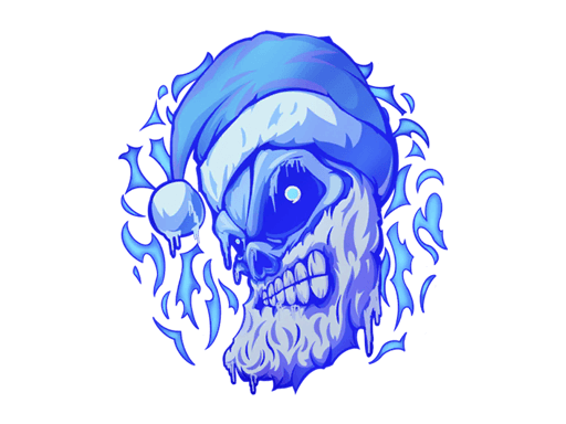  Санта стикер стандофф 2