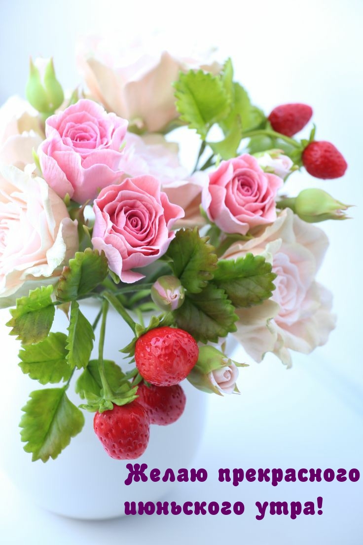 Открытки с летним июньским утром Открытки с летним июньским утром