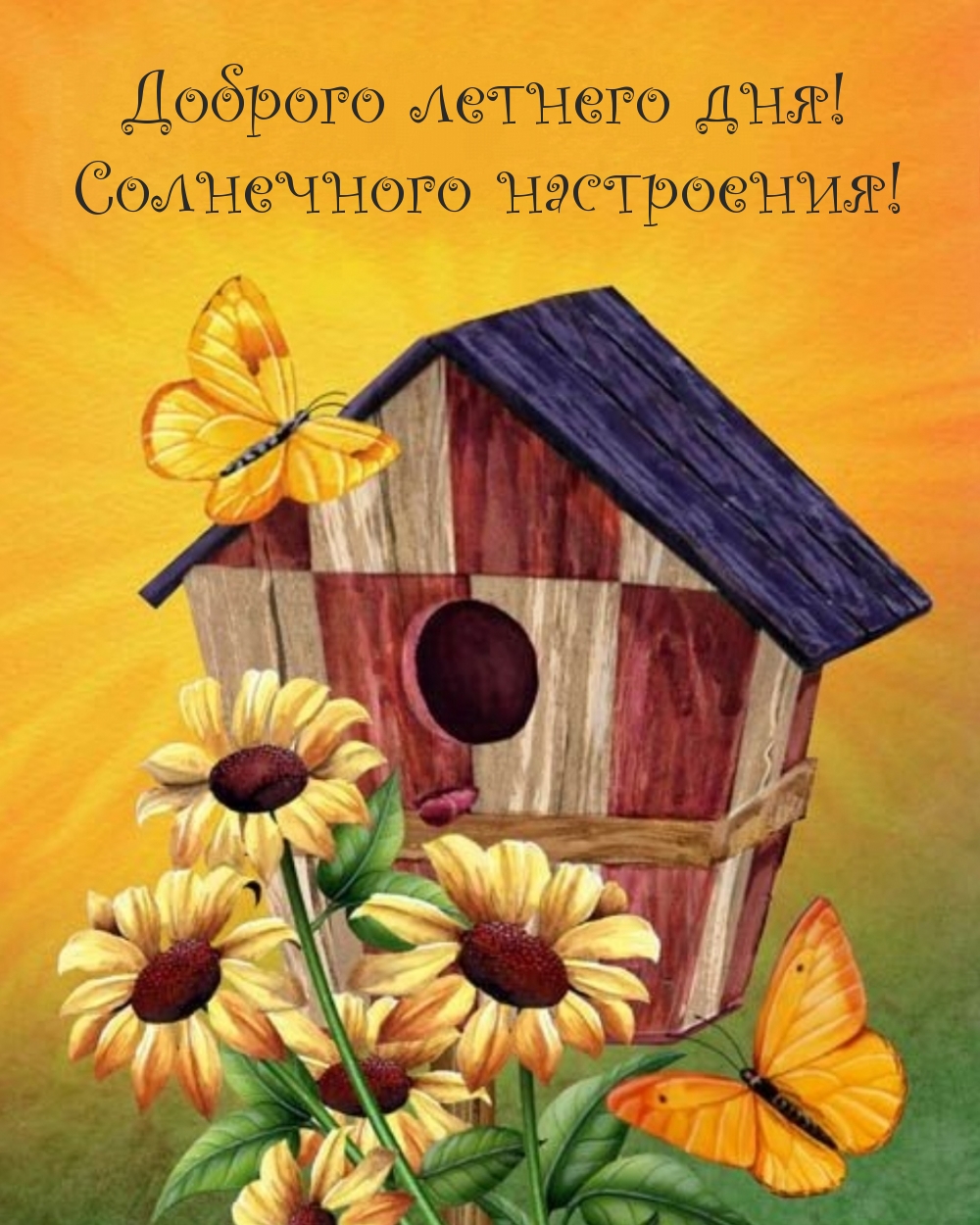 Солнечного настроения на весь день Солнечного настроения на весь день
