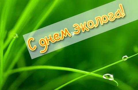 С днем эколога!