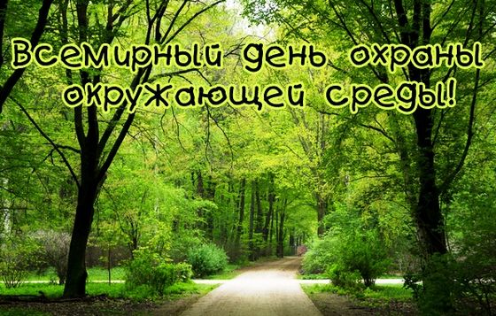 Зеленая картинка для экологов!