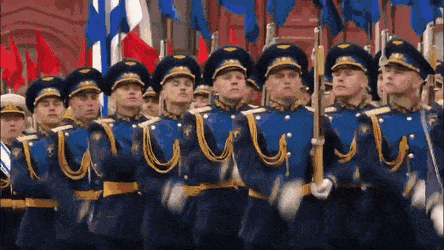 Гифка парад к 9 Мая.