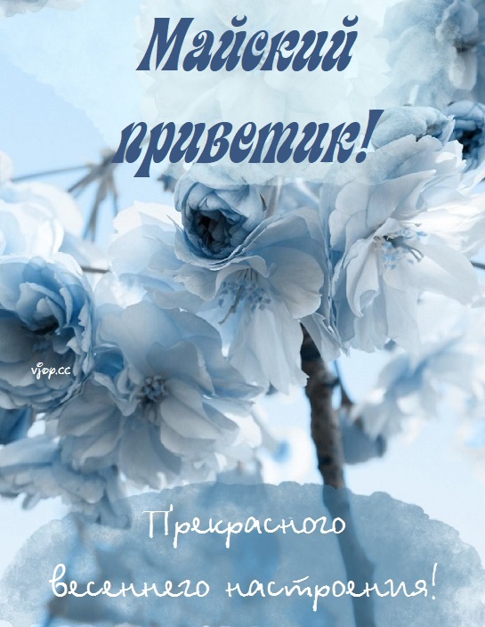 Майский привет!
