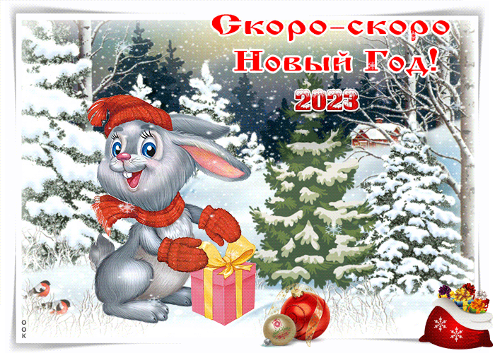 Ура с Новым годом он у нас уже наступил!