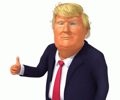 Гифка Дональд Трамп поднимает большой палец! Гифка Дональд Трамп поднимает большой палец!