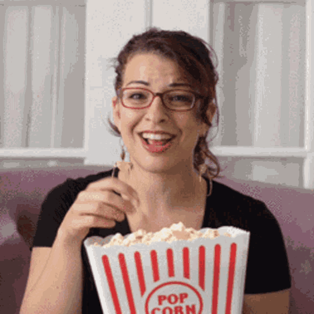 Anita Popcorn Girl GIF Anita Popcorn Girl GIF