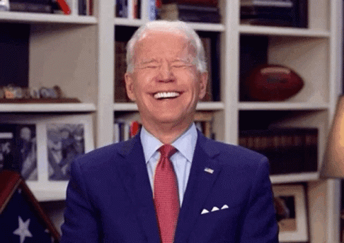 Угарная анимация Президент откатился со смеху.