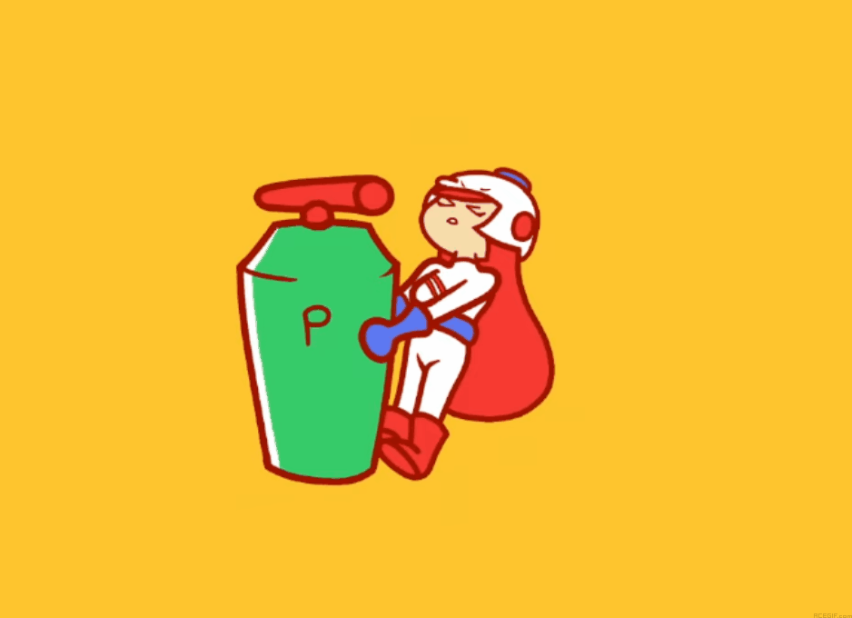Dig dug girl animations, Dig dug girl gif.