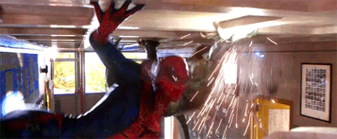 Новый человек паук гифка. Новый человек паук гифка.