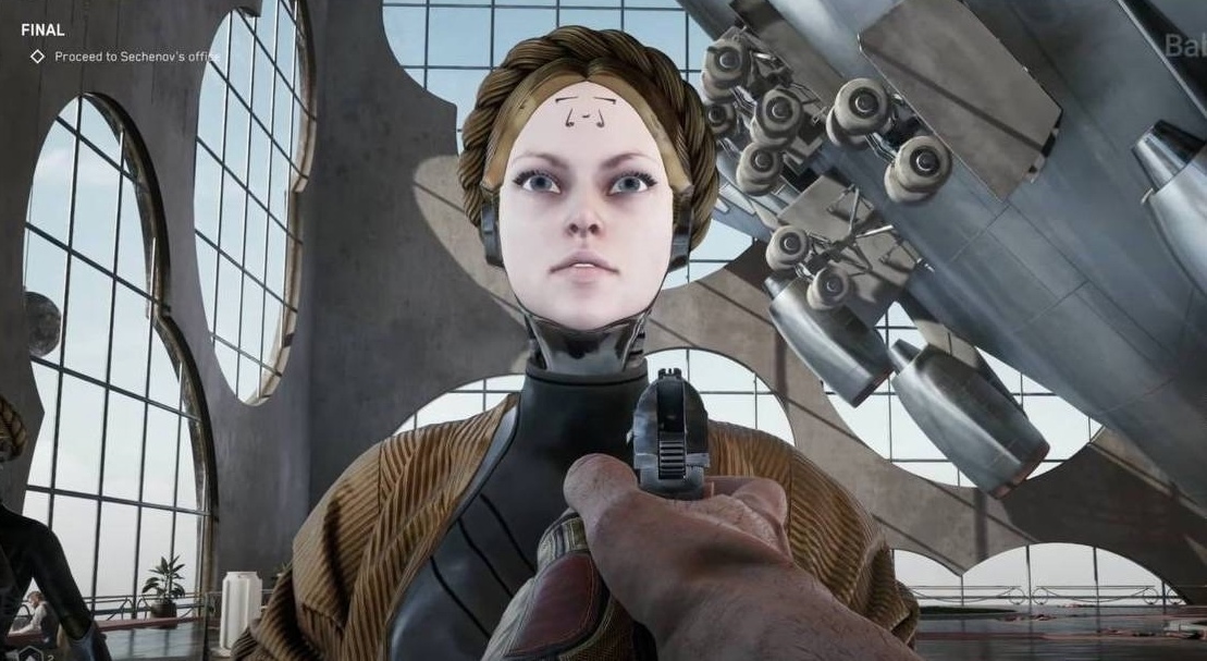 Моддер снял маски с андроидов-близнецов в Atomic Heart. 