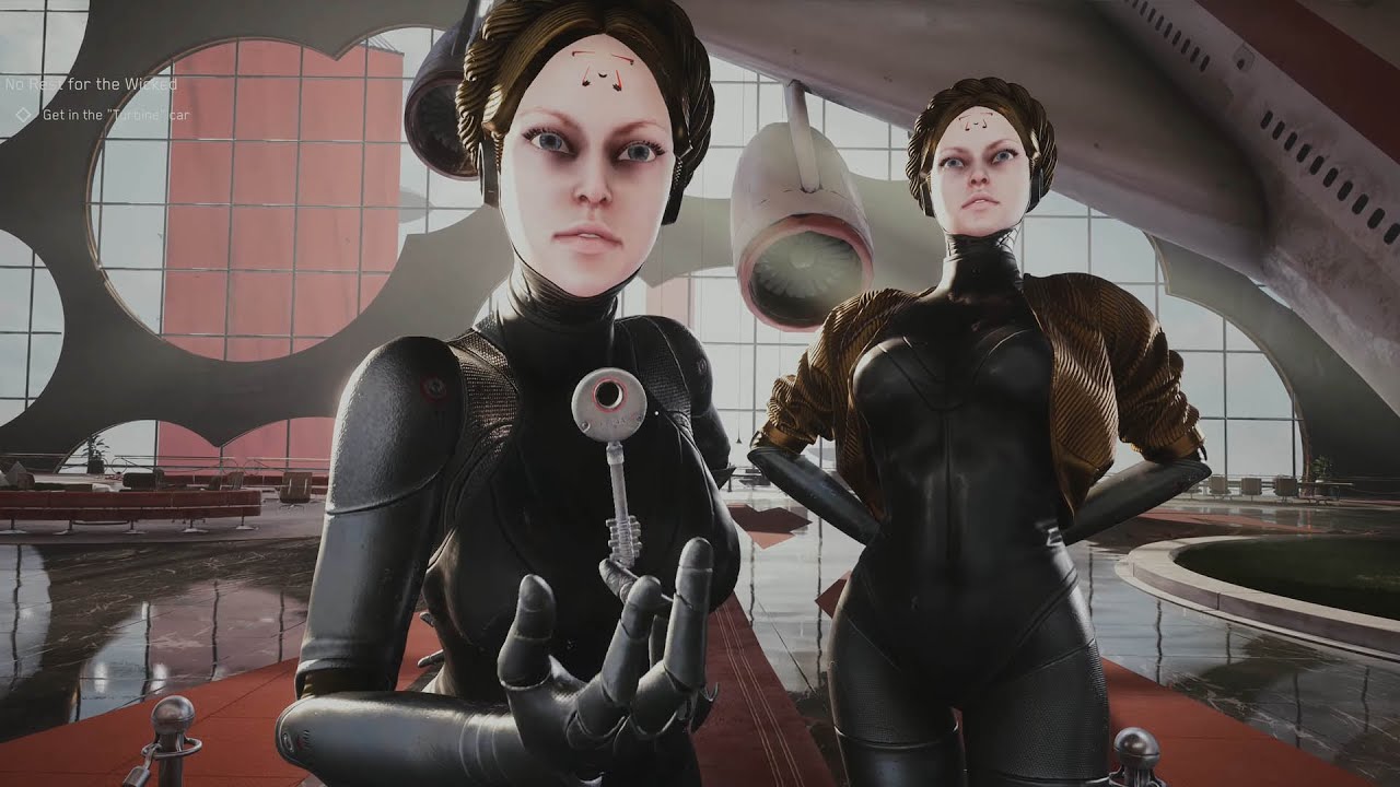 Robot Ballerina Twins Unmasked Mod, Atomic Heart. 