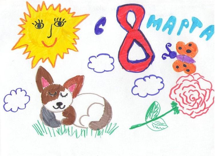 Рисунки на тему 8 марта популярны не только в начальной школе. Рисунки на тему 8 марта популярны не только в начальной школе.