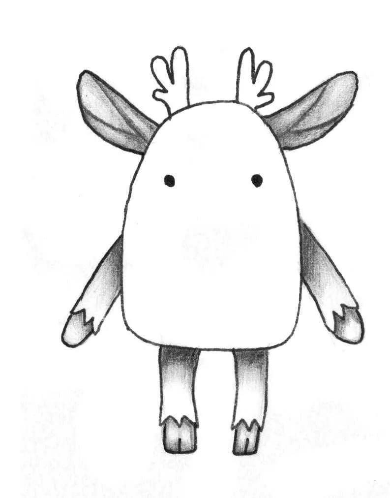 Лёгкие рисунки для срисовки для начинающих