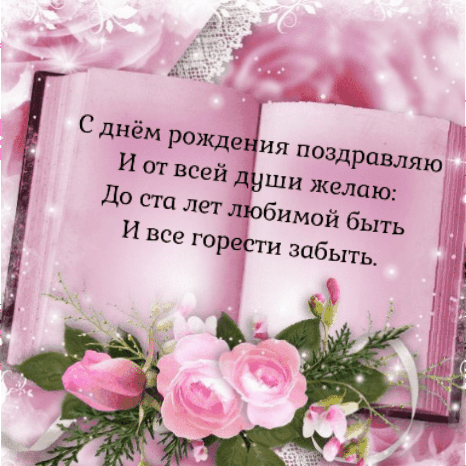 Открытки с днём рождения женщине Открытки с днём рождения женщине