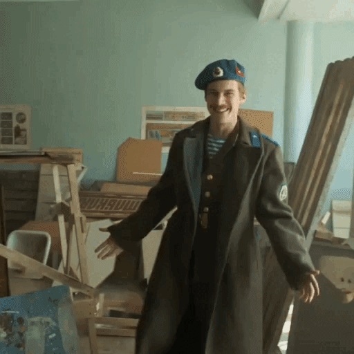 Анимированные стикеры слово пацана кровь на асфальте.