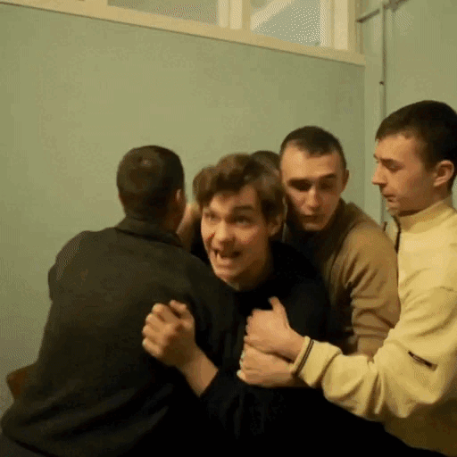 Гифка драки, разборки в СССР.