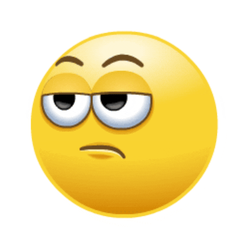 Анимация суровый, недоверчивый смайл (стикер) на прозрачном фоне. Анимация суровый, недоверчивый смайл (стикер) на прозрачном фоне.