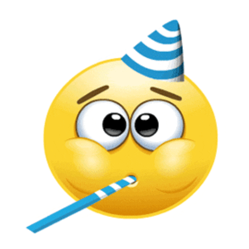 Гифка праздничный смайл. Гифка праздничный смайл.