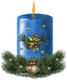 Новогодние свечи мерцающие на прозрачном фоне. Новогодние свечи мерцающие на прозрачном фоне.