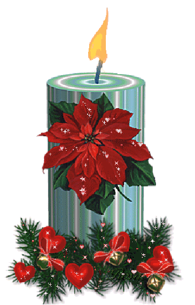 Новогодние свечи gif картинка на прозрачном фоне для форума, стикер. Новогодние свечи gif картинка на прозрачном фоне для форума, стикер.