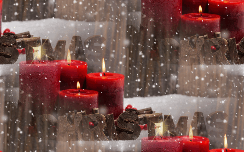 Merry Christmas svechi анимация Merry Christmas svechi анимация