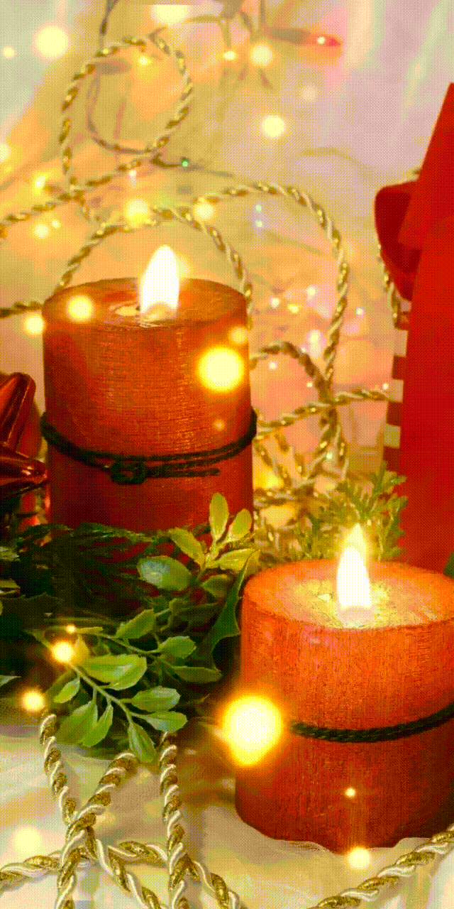 Рождественские свечи анимация, Гифы новогодние свечи. Рождественские свечи анимация, Гифы новогодние свечи.